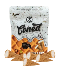 Coned Cookies & Cream