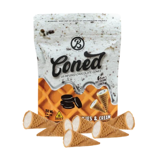 Coned Cookies & Cream