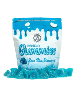 Gummies Sour Blue Raspberry