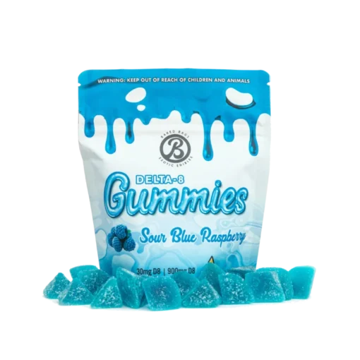 Gummies Sour Blue Raspberry