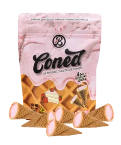 Coned Strawberry Shortcake